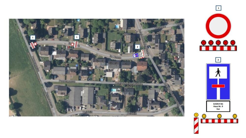 Schützenveranstaltung in Königshoven (VZ-Plan)