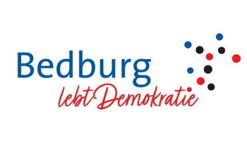 Logo Bedburg lebt Demokratie