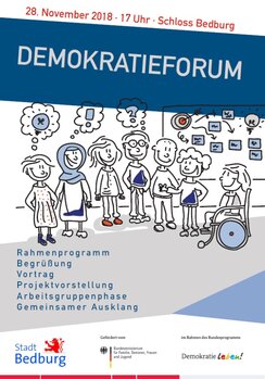 Demokratieforum 2018 Plakat