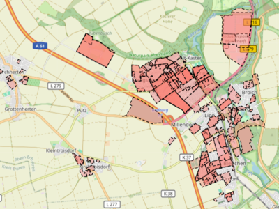 Rechtskräftige Bebauungspläne