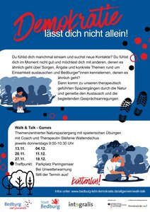 Demokratie lässt dich nicht allein - Walk & Talk