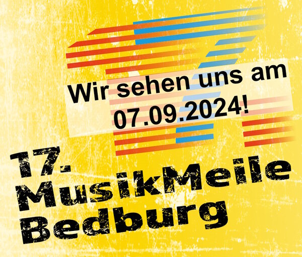 MusikMeile 2024 - Ankündigung