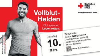 Blutspende 10. März 2026