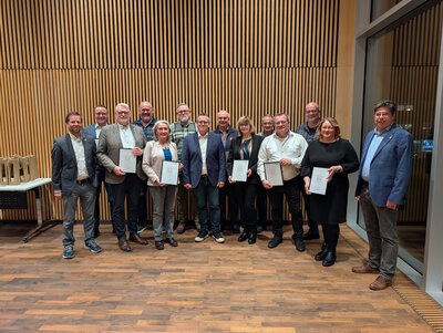 Bedburgs Ortsbürgermeisterinnen und Ortsbürgermeister ins Amt eingeführt