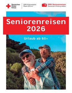 Deckblatt des Reisekatalogs 2026