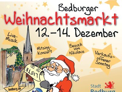 Weihnachtsmarkt Plakat 2025
