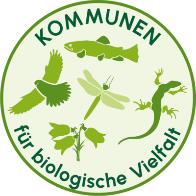 Logo Kommunen für biologische Vielfalt