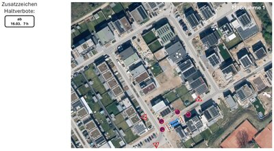 Einengung Am Waldrand, Maßnahme 1