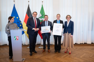 Stadt Bedburg als „Europaaktive Kommune“ ausgezeichnet (1) 