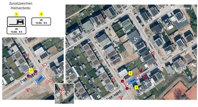 Einengung Am Waldrand, Maßnahme 2