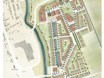 Neues Quartier Bedburg Lageplan