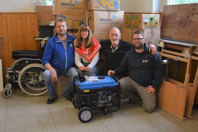 Mykolajiw-Hilfe - Gruppenbild