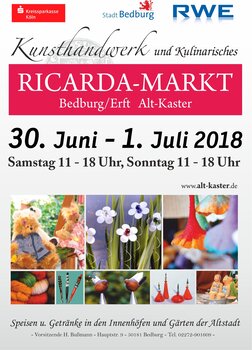 Ricardamarkt Plakat 2018