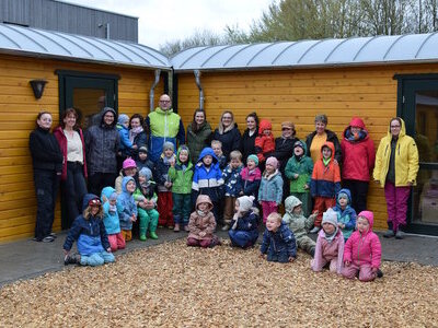 Auch der Waldkindergarten in Bedburg-Kaster öffnet am 20. Oktober seine Türen