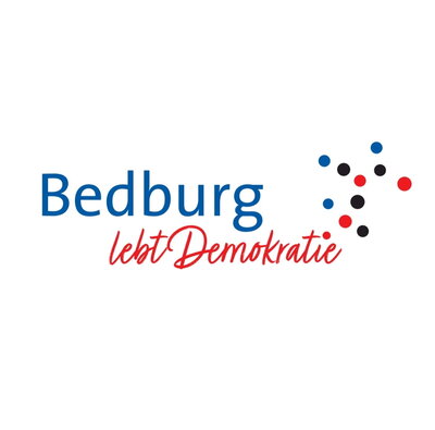 Logo Bedburg lebt Demokratie