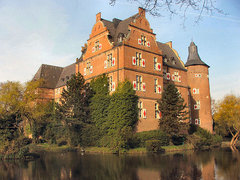 Bedburg - Schloss Rückansicht