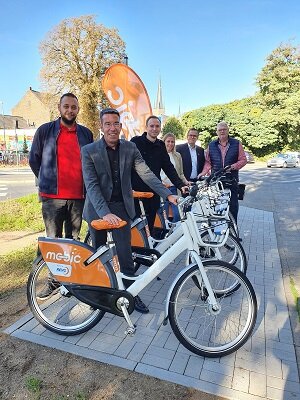 Drei Mietfahrrad-Stationen des REVG für Bedburg 02