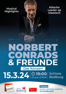 Norbert Conrads & Freunde - Konzertplakat