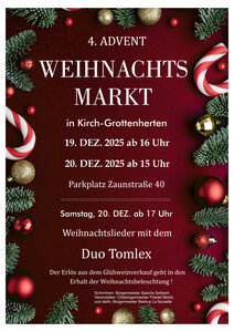 Plakat Weihnachtsmarkt