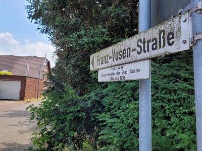 Bedburger Straßenlexikon Teil IV: Franz-Vosen-Straße (Kaster)
