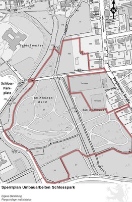 Sperrzone Schlosspark