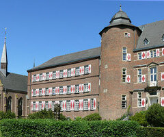 Bedburg - Schloss Frontansicht